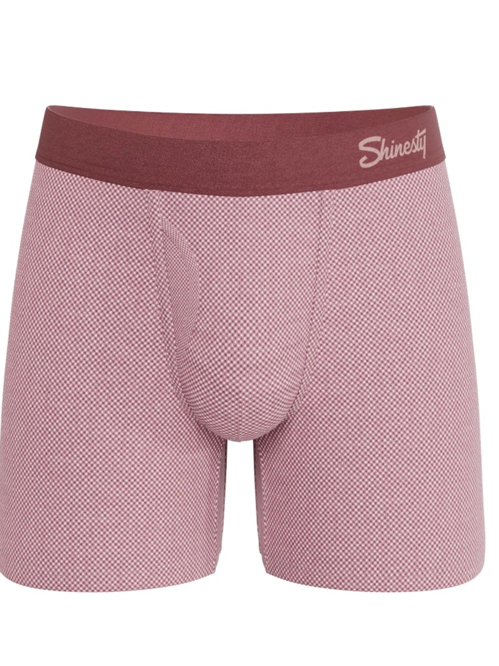 1339 NWT Shinesty The Bell Pep Ball Hammock Boxer Brief With Fly – L – Red Pink